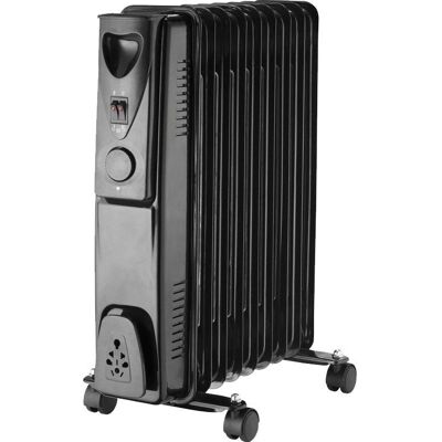 Volteno Ölheizung VO0827 - 7 Lamellen 1500W, Schwarz Volteno Ölheizung VO0827 - 7 Lamellen 1500W, Schwarz
