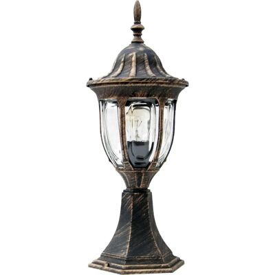 Poste d'éclairage extérieur Rustique Polux/Goldlux - Lampadaire extérieur - Publicité Poste d'éclairage extérieur Rustique Polux/Goldlux - Lampadaire extérieur - Publicité