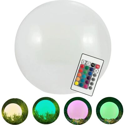 Polux/Goldlux - KULA - RGB+3000K - Lampa solarna zewnętrzna Polux/Goldlux - KULA - RGB+3000K - Lampa solarna zewnętrzna