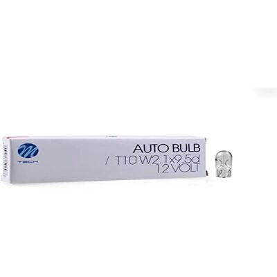 M-TECH T10 W3W 12V 3W Ampolla - Bombilla M-TECH T10 W3W 12V 3W Ampolla - Bombilla