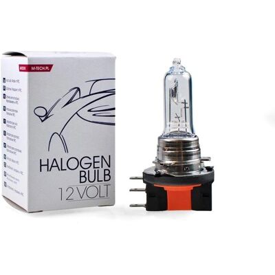 M-Tech H15 Headlight Bulb - 12V, 15/55W, Halogen M-Tech H15 Headlight Bulb - 12V, 15/55W, Halogen