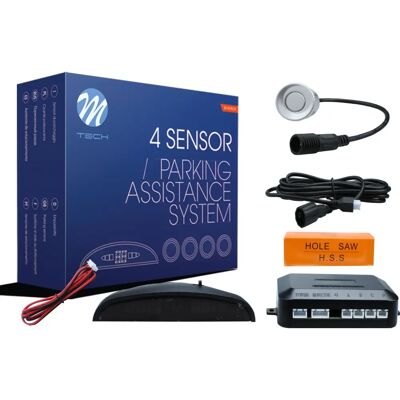 TECH CP5S System wspomagania parkowania tylne - Srebrny TECH CP5S System wspomagania parkowania tylne - Srebrny