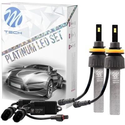 M-Tech - H11 Kit Led M-Tech Platinum - 5700K - 5200lm - Kit LED M-Tech - H11 Kit Led M-Tech Platinum - 5700K - 5200lm - Kit LED