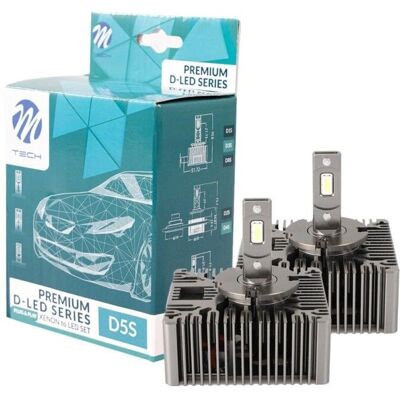 Bombillas Xenón D5S M-TECH - Hasta 35W, 8400lm, 6000K Bombillas Xenón D5S M-TECH - Hasta 35W, 8400lm, 6000K