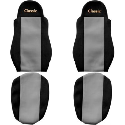 F-CORE PS01 Grijze autostoelhoes - Classic F-CORE PS01 Grijze autostoelhoes - Classic