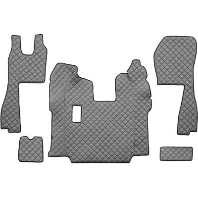 F-CORE FL05 GRAY Tapis de voiture - Ajustement universel, Cuir synthétique, Facile à installer - Publicité F-CORE FL05 GRAY Tapis de voiture - Ajustement universel, Cuir synthétique, Facile à installer - Publicité