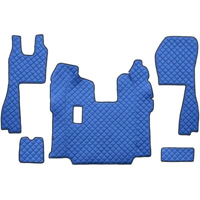 F-CORE FL05 BLUE - Tapis de sol - Similicuir - Publicité F-CORE FL05 BLUE - Tapis de sol - Similicuir - Publicité