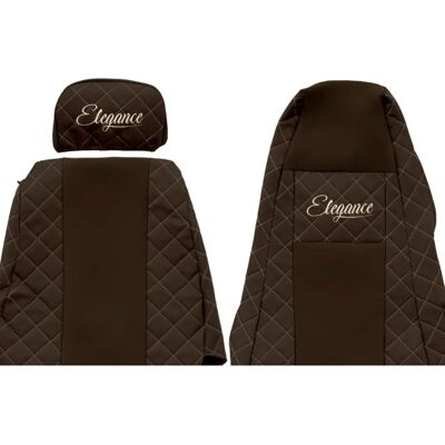 F-CORE FX03 BROWN Housse de Siège - Design de Siège Avant F-CORE FX03 BROWN Housse de Siège - Design de Siège Avant