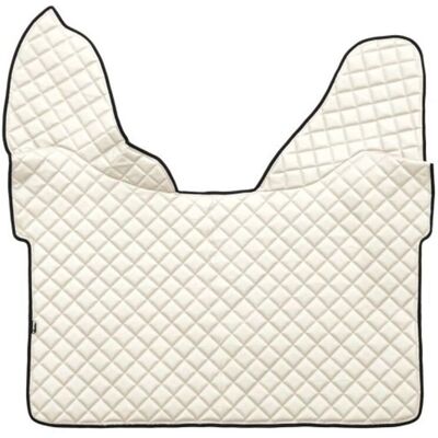 F-CORE FL25 CHAMP - Car Floor Mat Set for DAF - Ivory White F-CORE FL25 CHAMP - Car Floor Mat Set for DAF - Ivory White