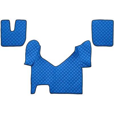 F-CORE FL27 BLUE - Car Floor Mat - Blue - Similicuir material - For IVECO F-CORE FL27 BLUE - Car Floor Mat - Blue - Similicuir material - For IVECO