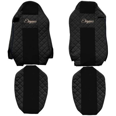 F-CORE FX18 BLACK Autostoelhoes - Elegant Bescherming F-CORE FX18 BLACK Autostoelhoes - Elegant Bescherming