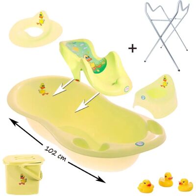 Suport Tega Baby - 102cm, Alb - Suport pentru cada de copil Suport Tega Baby - 102cm, Alb - Suport pentru cada de copil