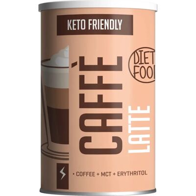 Diet Food Keto Kaffee Latte - Pulver 300 g Diet Food Keto Kaffee Latte - Pulver 300 g