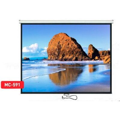 Schermo di proiezione Maclean MC-591 - 120" Bianco opaco - 4:3 - Montaggio in metallo Schermo di proiezione Maclean MC-591 - 120" Bianco opaco - 4:3 - Montaggio in metallo