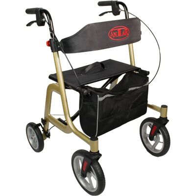 Antar Aluminium Rollator gold - Rollator Antar Aluminium Rollator gold - Rollator