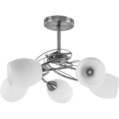 Homemania Pisa Deckenleuchte - Satin Weiß - Deckenlampe Homemania Pisa Deckenleuchte - Satin Weiß - Deckenlampe