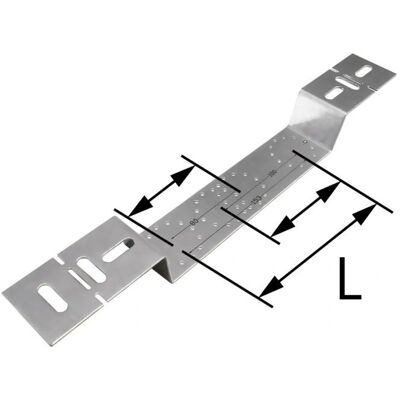 KAN-therm KAN-press 6in1 Montagebügel - Wanddisks - 3 Befestigungslaschen KAN-therm KAN-press 6in1 Montagebügel - Wanddisks - 3 Befestigungslaschen