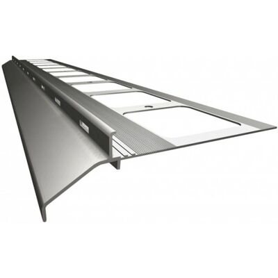 Profil aluminiowy Renoplast K20 - 200cm - Szary - Do podłóg z żywicy Profil aluminiowy Renoplast K20 - 200cm - Szary - Do podłóg z żywicy