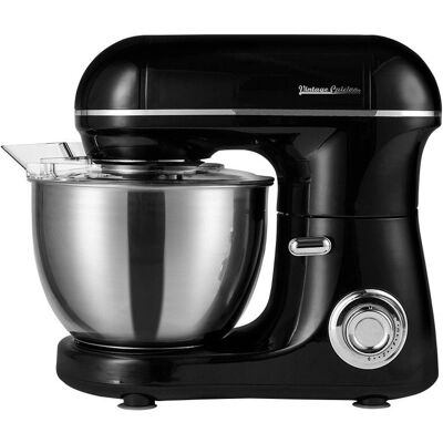 Mixeur Vintage Cuisine 800W - Bol Inox 4L - Noir - Publicité Mixeur Vintage Cuisine 800W - Bol Inox 4L - Noir - Publicité