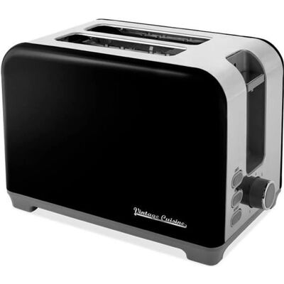 Vintage Cuisine VINTAGE CUISINE - Negro - Tostadora Vintage Cuisine VINTAGE CUISINE - Negro - Tostadora