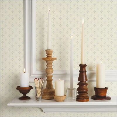 Galerie Wit Mini Tulip Motief Behang - Behang Galerie Wit Mini Tulip Motief Behang - Behang
