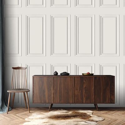Rasch Wood Panel Wallpaper Off-white - Wallpaper Rasch Wood Panel Wallpaper Off-white - Wallpaper