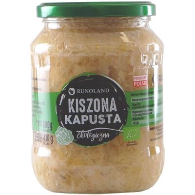 RUNOLAND Bio Sauerkraut 700g - Sauerkraut RUNOLAND Bio Sauerkraut 700g - Sauerkraut