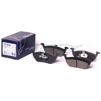 TOMEX brakes TX 18-95 - Kit de plaquettes de frein à disque arrière pour Ford, Mazda, Haima - Publicité TOMEX brakes TX 18-95 - Kit de plaquettes de frein à disque arrière pour Ford, Mazda, Haima - Publicité