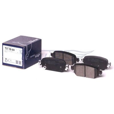 TOMEX Brakes TX 18-69 Bremsbelagsatz - Bremsbeläge TOMEX Brakes TX 18-69 Bremsbelagsatz - Bremsbeläge