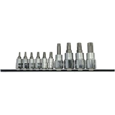 Ensemble de 10 clés TORX HANS - Extérieur Ensemble de 10 clés TORX HANS - Extérieur