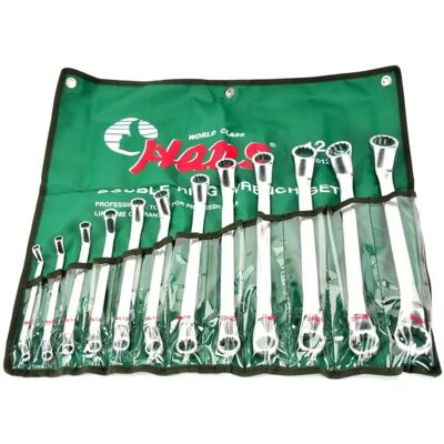 Conjunto de chaves duplas HANS 16012M - 12 peças Conjunto de chaves duplas HANS 16012M - 12 peças