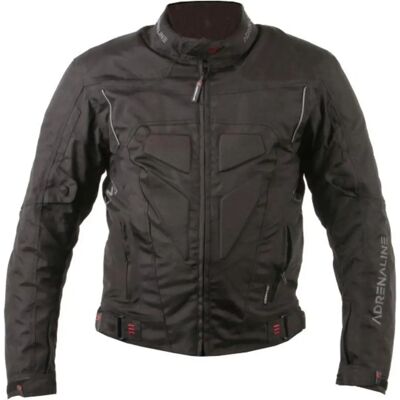 Jaqueta de couro Adrenaline Hercules para moto - Proteção para costas, cotovelos, ombros Jaqueta de couro Adrenaline Hercules para moto - Proteção para costas, cotovelos, ombros
