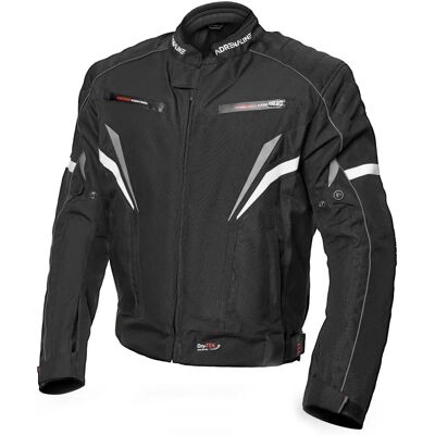 Adrenaline A02262010 Black Motorcycle Textile Jacket - Motorcycle Adrenaline A02262010 Black Motorcycle Textile Jacket - Motorcycle