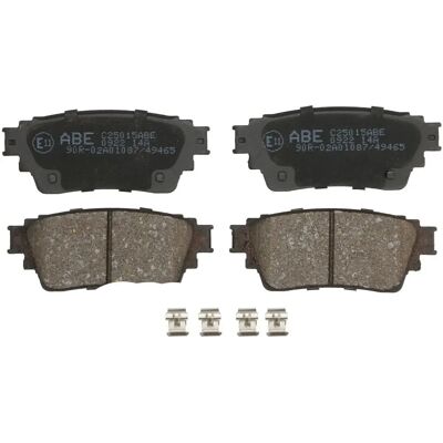Kit de plaquettes de frein arrière ABE C25015ABE - Disque Kit de plaquettes de frein arrière ABE C25015ABE - Disque