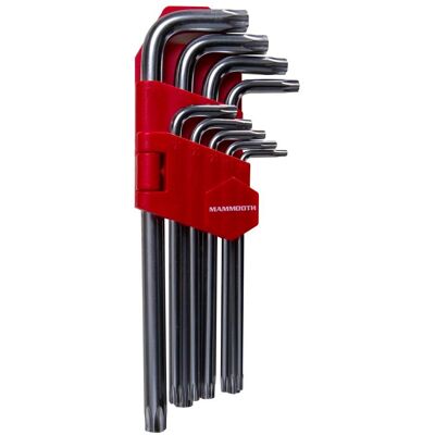 MAMMOOTH MMT A169 104 - Juego de llaves TORX MAMMOOTH MMT A169 104 - Juego de llaves TORX
