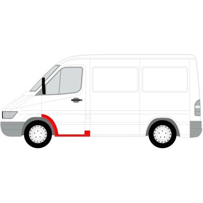 Blic Panneau Avant Gauche pour Mercedes-Benz Sprinter - Panneau Automobile Blic Panneau Avant Gauche pour Mercedes-Benz Sprinter - Panneau Automobile