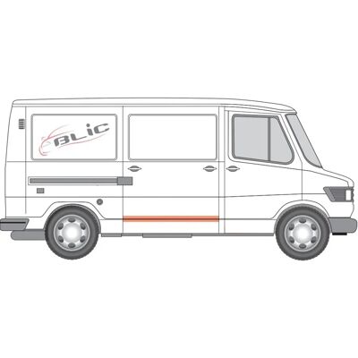 BLIC Modell 6505-06-3545500P Skjutdörrsguide BLIC Modell 6505-06-3545500P Skjutdörrsguide