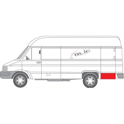 Μοντέλο BLIC 6504-03-2094587P Πίσω φτερό - Φτερό Μοντέλο BLIC 6504-03-2094587P Πίσω φτερό - Φτερό