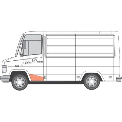 BLIC Malli 6505-06-3542055P Vasemman puoleinen ohjaamokäytävä - Ohjaamokäytävä BLIC Malli 6505-06-3542055P Vasemman puoleinen ohjaamokäytävä - Ohjaamokäytävä