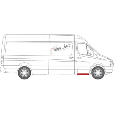 Blic 6505-06-3548016P Seuil de porte - Droite Blic 6505-06-3548016P Seuil de porte - Droite