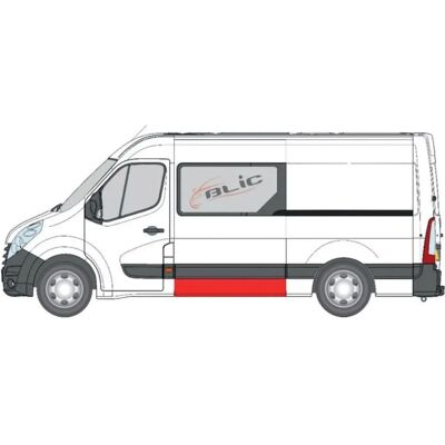 Blic 6505-06-6089001K Sidopanel - Karosseridel Blic 6505-06-6089001K Sidopanel - Karosseridel
