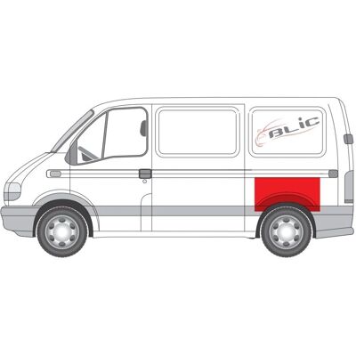 BLIC 6504-01-5088573P Hinterer Kotflügel - Links - Fahrzeugteil BLIC 6504-01-5088573P Hinterer Kotflügel - Links - Fahrzeugteil