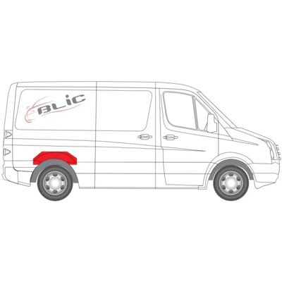 BLIC Inner skärm - 6504-01-3548580P - Fordonsdel BLIC Inner skärm - 6504-01-3548580P - Fordonsdel