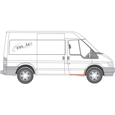 Blic Modèle 6505-06-2509062P - Seuils de porte - Tôle d'accès Blic Modèle 6505-06-2509062P - Seuils de porte - Tôle d'accès
