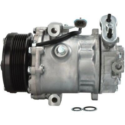 THERMOTEC KTT090392 Air Conditioning Compressor - SD6V12 12 PAG 46 R134a THERMOTEC KTT090392 Air Conditioning Compressor - SD6V12 12 PAG 46 R134a