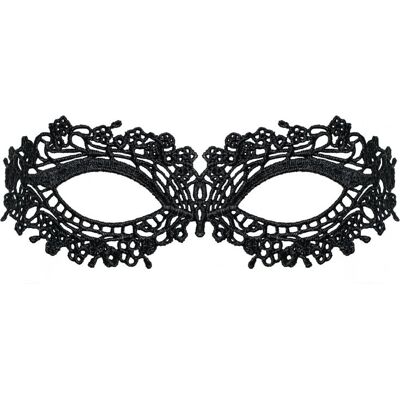 Masque en Dentelle Noire A710 d'Obsessive - Masque - Publicité Masque en Dentelle Noire A710 d'Obsessive - Masque - Publicité