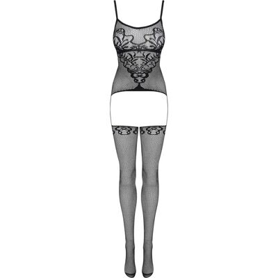 Bodystocking negro F230 de Obsessive - Lencería sexy Bodystocking negro F230 de Obsessive - Lencería sexy