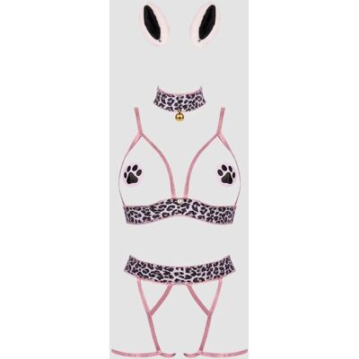 Obsessive Catriny Kostým Leopard - L/XL Obsessive Catriny Kostým Leopard - L/XL