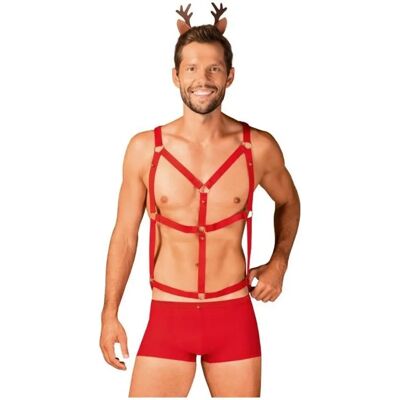 Ensemble de lingerie de Noël Obsessive Mr Reindy - Costume sexy festif Ensemble de lingerie de Noël Obsessive Mr Reindy - Costume sexy festif