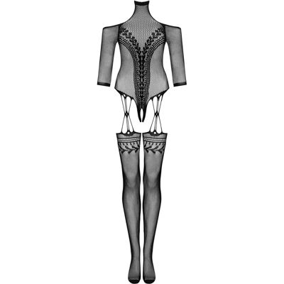 Obsessive G333 Černé bodystocking - Tělo, Punčochy Obsessive G333 Černé bodystocking - Tělo, Punčochy